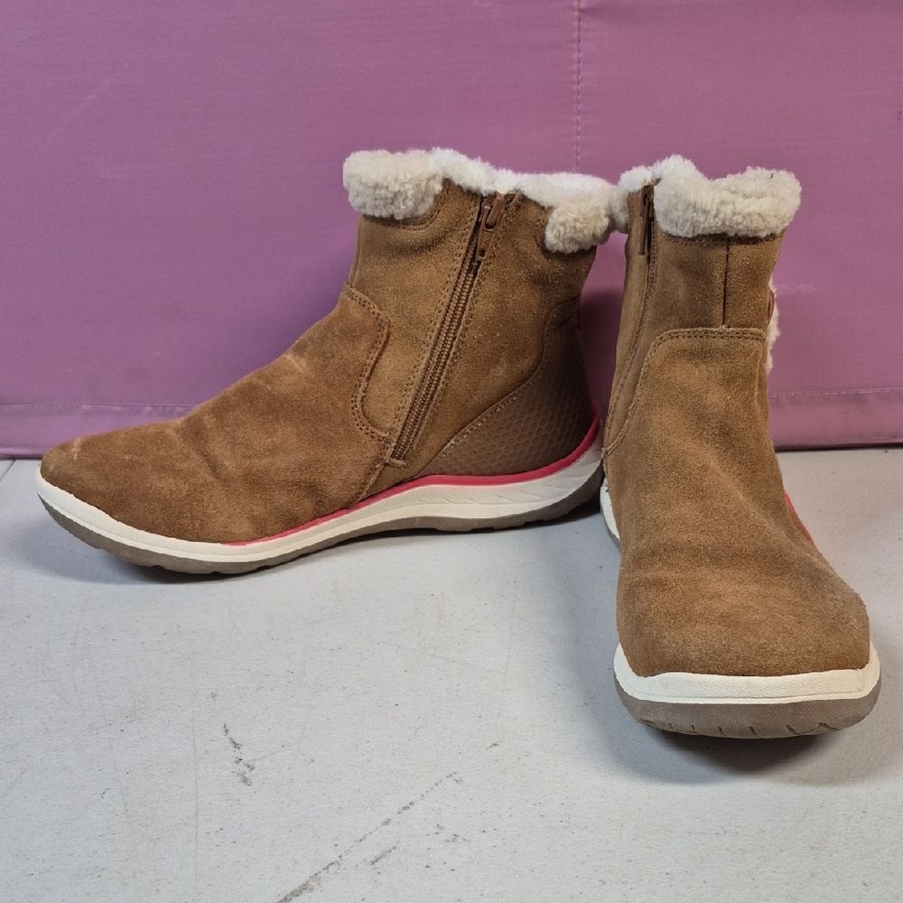BareTraps Kalina Women's 9M Tan Leather Booties